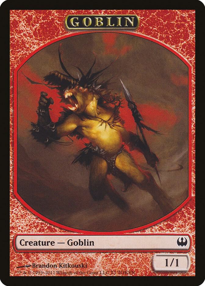 Goblin Token T1 (Duel Decks: Knights vs. Dragons)  | Good Games Adelaide SA