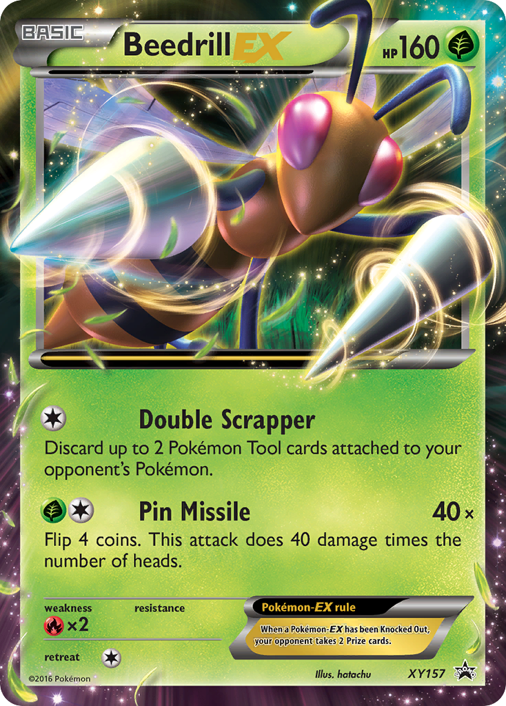 Beedrill EX (XY157) [XY: Black Star Promos] | Good Games Adelaide SA