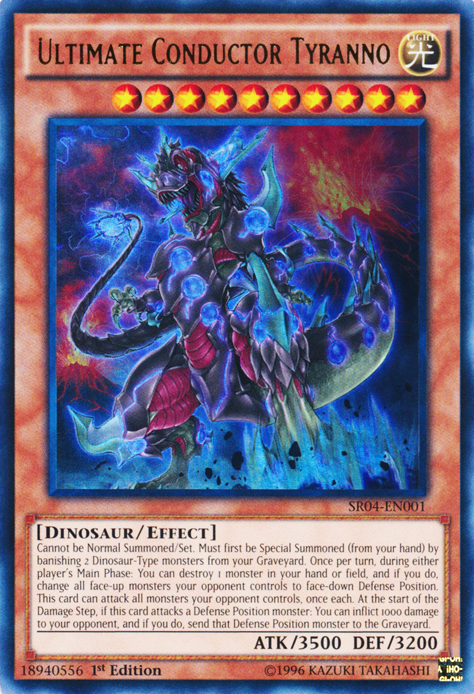 Ultimate Conductor Tyranno [SR04-EN001] Ultra Rare | Good Games Adelaide SA