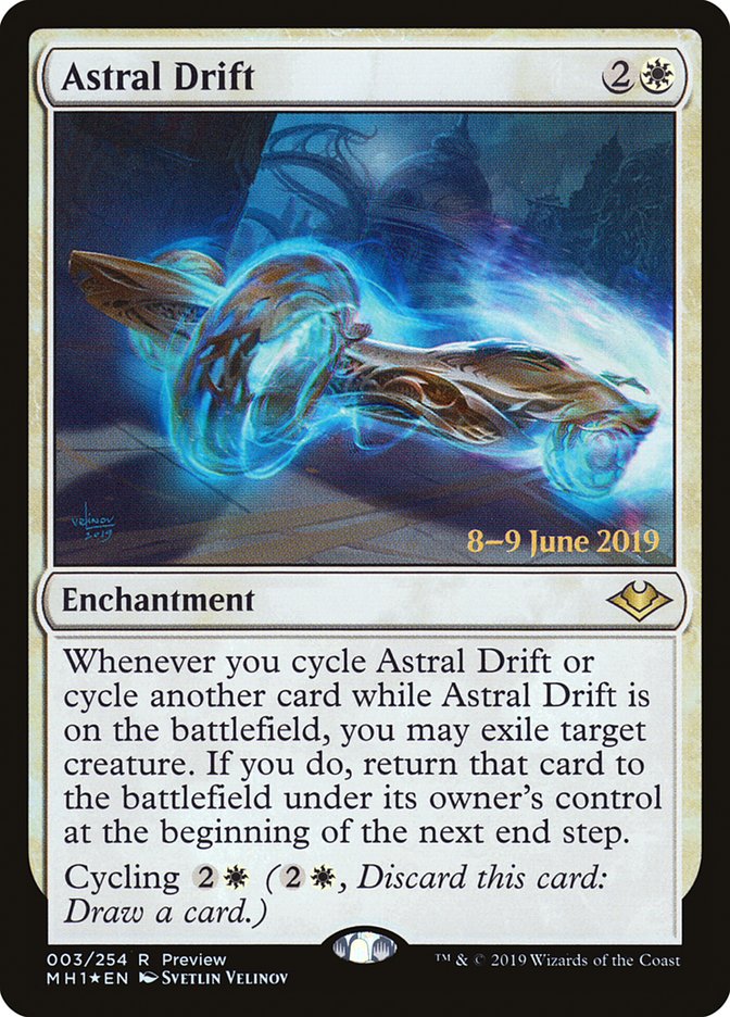 Astral Drift (Alternate Art) [Modern Horizons Promos] | Good Games Adelaide SA