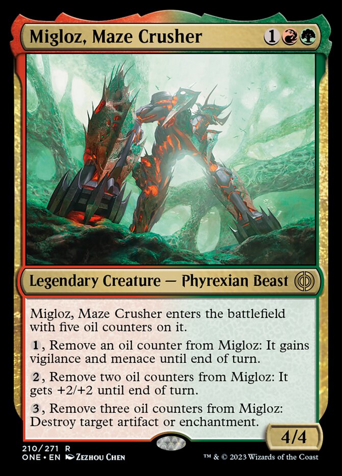 Migloz, Maze Crusher [Phyrexia: All Will Be One] | Good Games Adelaide SA