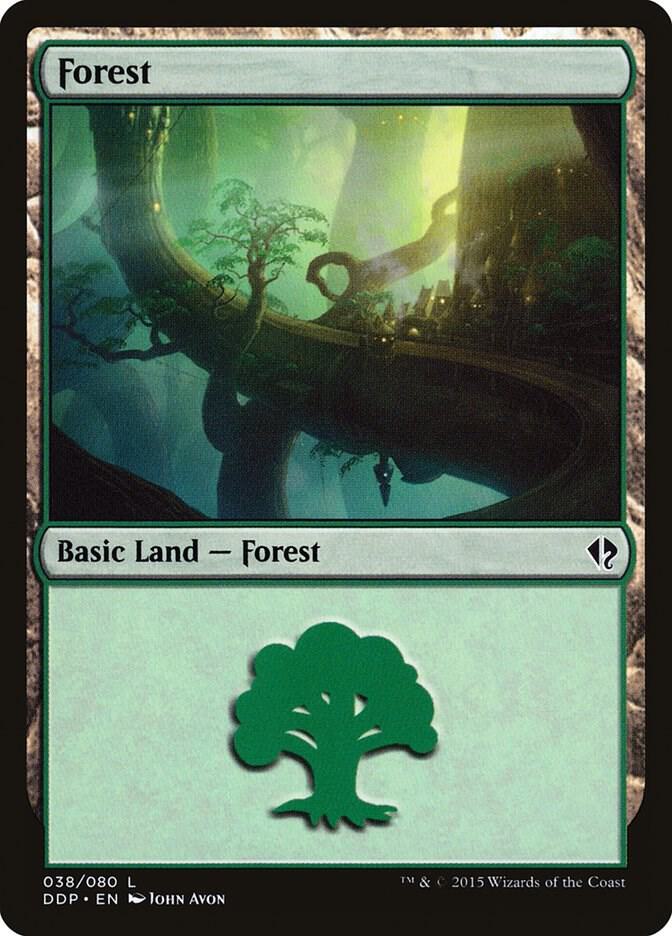 Forest 038 38 (Duel Decks: Zendikar vs. Eldrazi)  | Good Games Adelaide SA