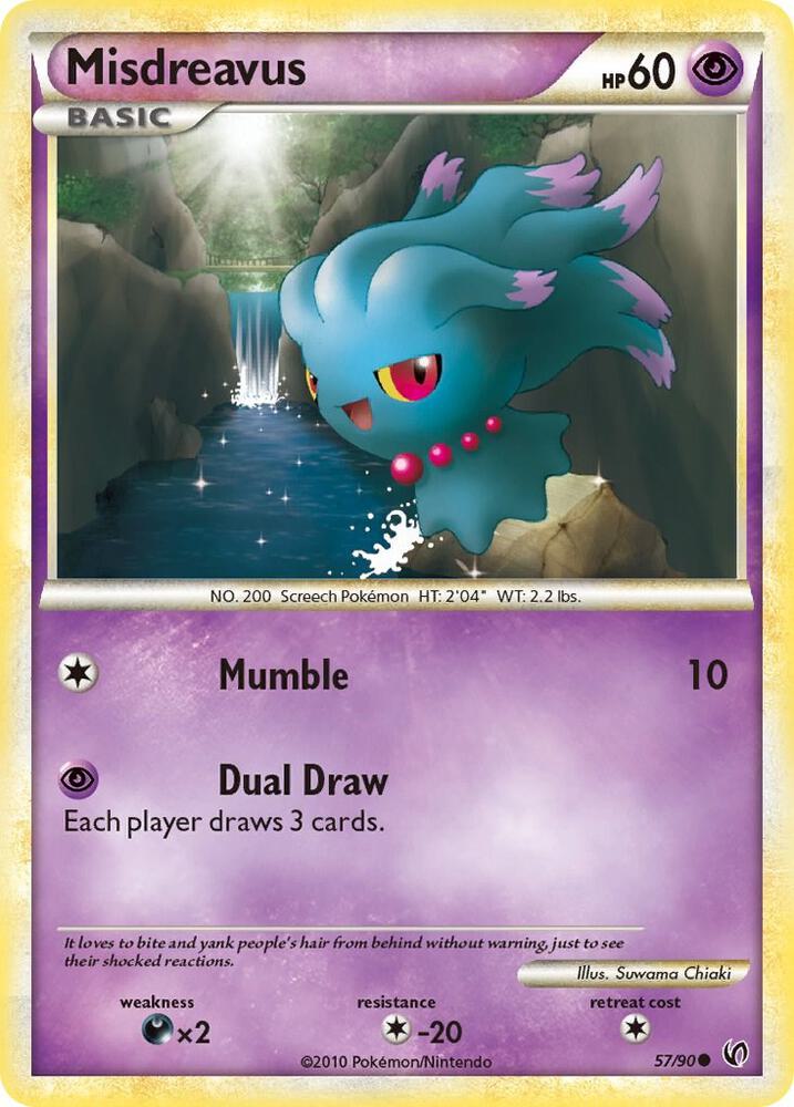 Misdreavus 57/90 (Undaunted)  - Reverse Holofoil | Good Games Adelaide SA