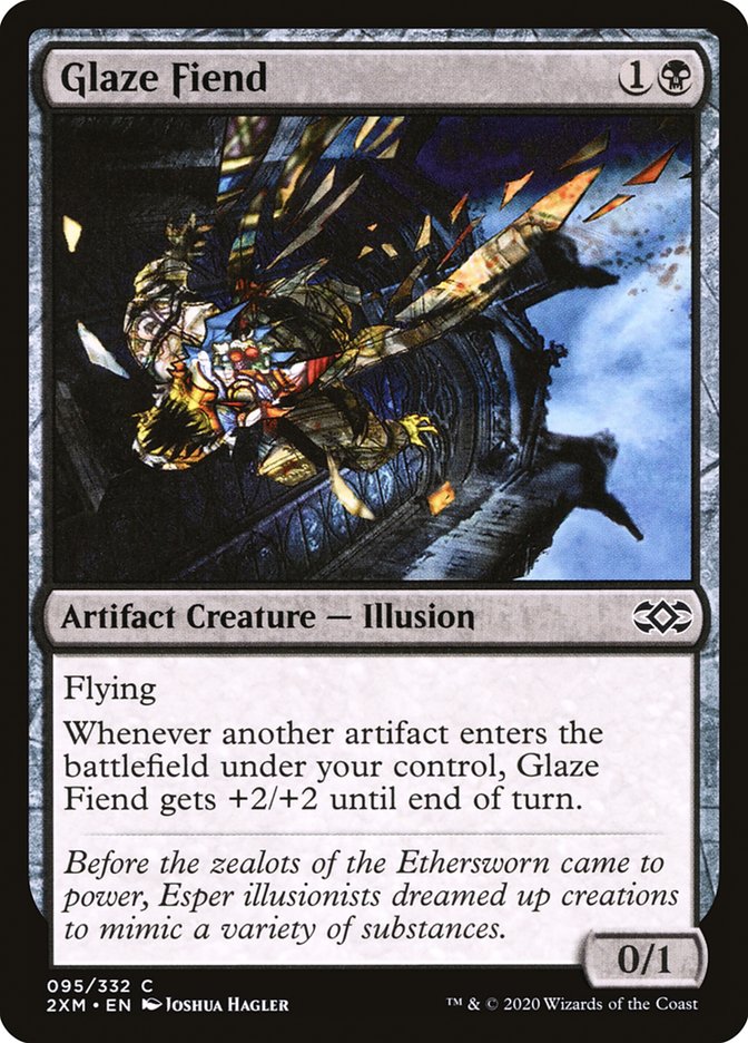 Glaze Fiend 95 (Double Masters)  - Foil | Good Games Adelaide SA