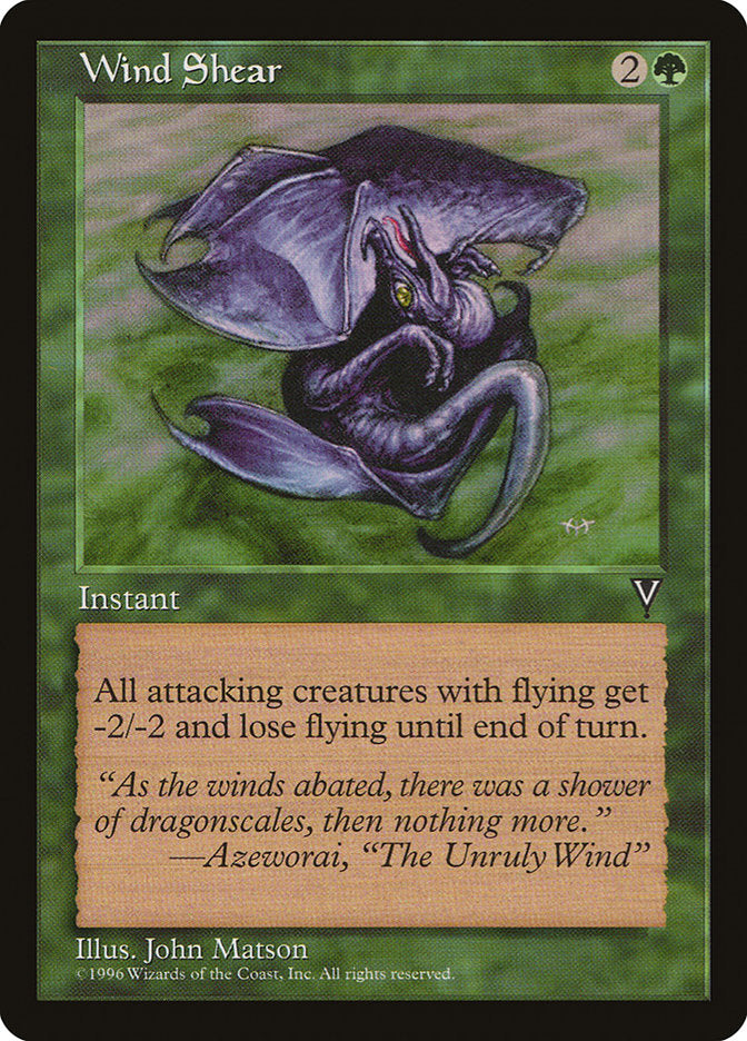 Wind Shear  (Visions)  | Good Games Adelaide SA