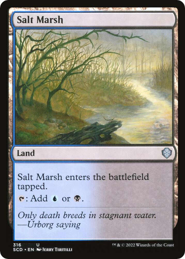 Salt Marsh 316 (Starter Commander Decks)  | Good Games Adelaide SA