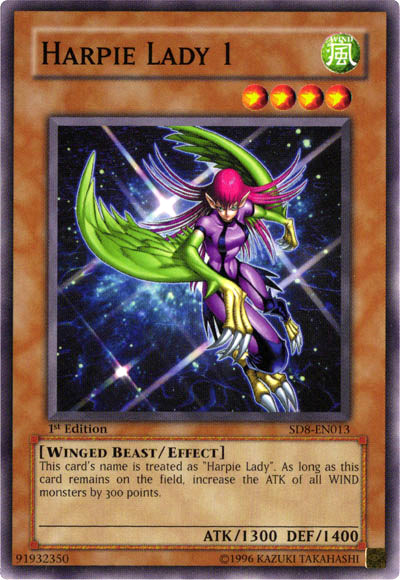 Harpie Lady 1 [SD8-EN013] Common | Good Games Adelaide SA