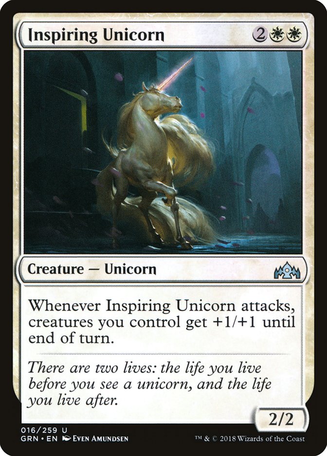 Inspiring Unicorn [Guilds of Ravnica] | Good Games Adelaide SA
