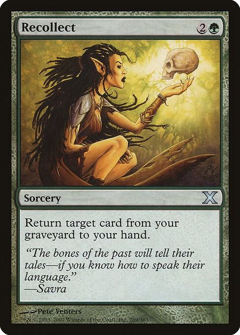 Recollect 289 (10th Edition)  - Foil | Good Games Adelaide SA