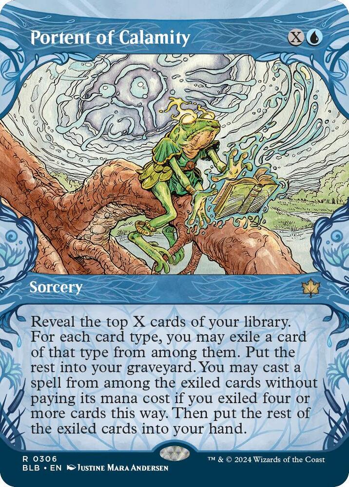 Portent of Calamity 306 (Bloomburrow)  - Foil | Good Games Adelaide SA