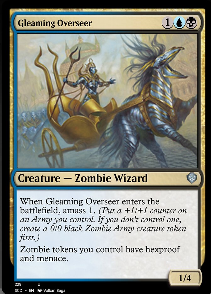 Gleaming Overseer [Starter Commander Decks] | Good Games Adelaide SA
