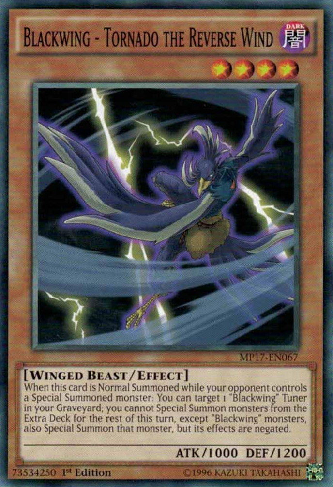 Blackwing - Tornado the Reverse Wind [MP17-EN067] Common | Good Games Adelaide SA