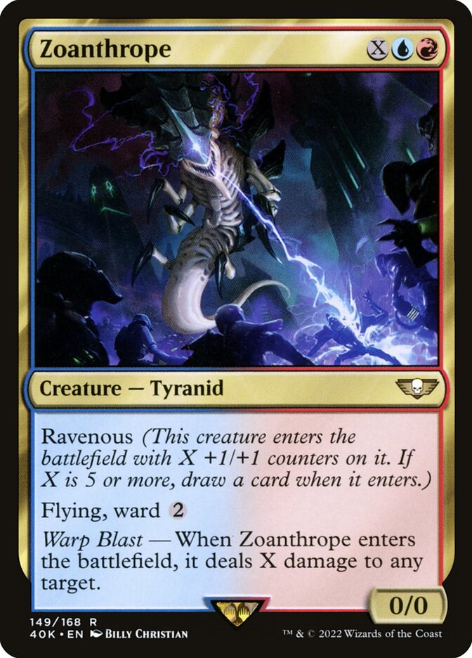 Zoanthrope 149/617 (Universes Beyond: Warhammer 40,000)  | Good Games Adelaide SA
