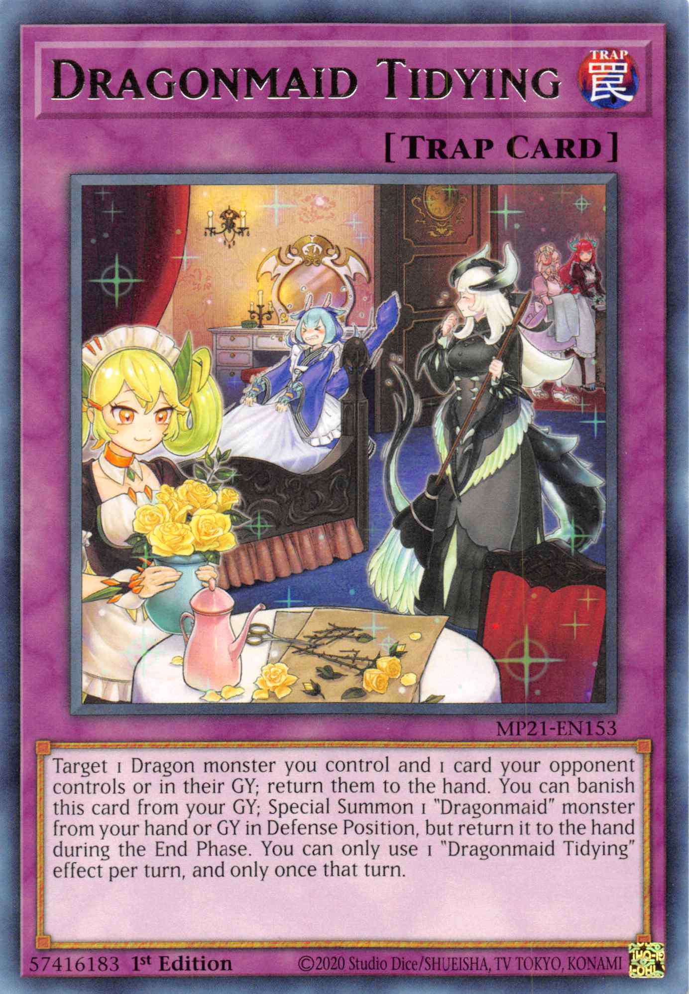 Dragonmaid Tidying [MP21-EN153] Rare | Good Games Adelaide SA