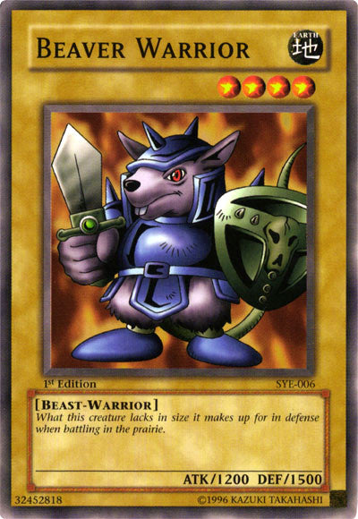 Beaver Warrior [SYE-006] Common | Good Games Adelaide SA