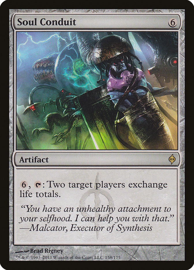 Soul Conduit 158 (New Phyrexia)  - Foil | Good Games Adelaide SA