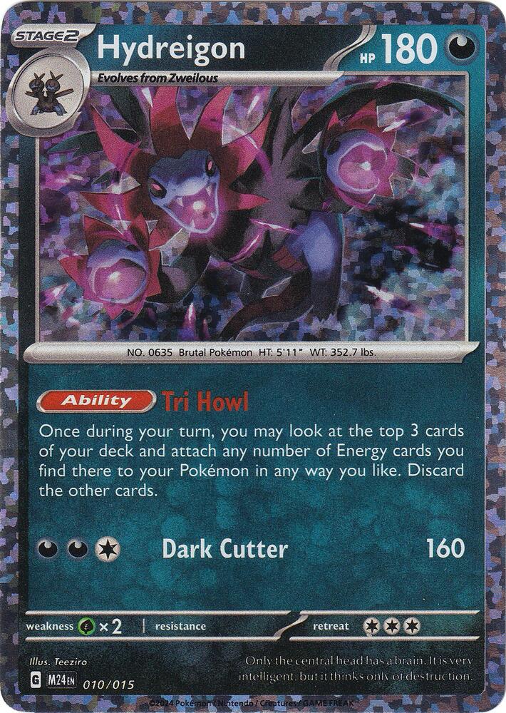 Hydreigon 010/015 (McDonald's Promos 2024)  - Holofoil | Good Games Adelaide SA
