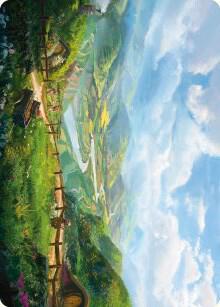 Plains Art Card 30 (Art Series: Universes Beyond: The Lord of the Rings: Tales of Middle-earth)  | Good Games Adelaide SA