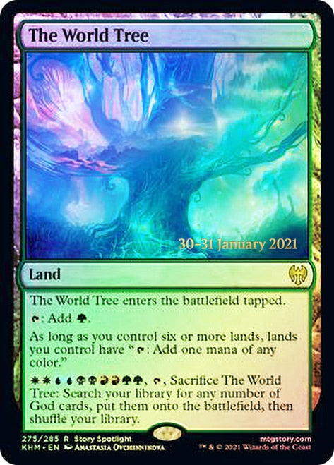 The World Tree  [Kaldheim Prerelease Promos] | Good Games Adelaide SA