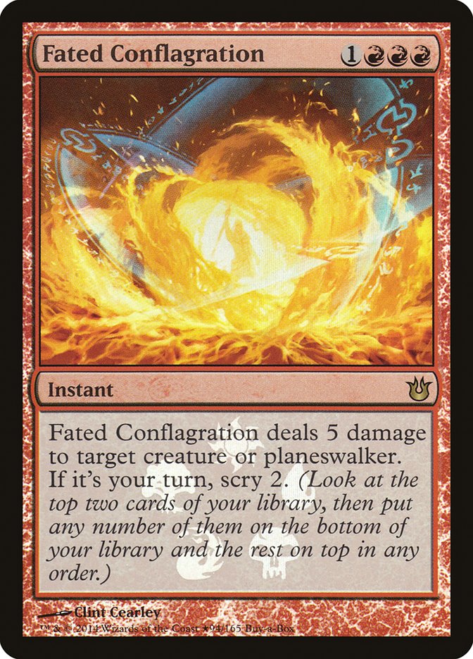 Fated Conflagration (Buy-A-Box) [Born of the Gods Promos] | Good Games Adelaide SA