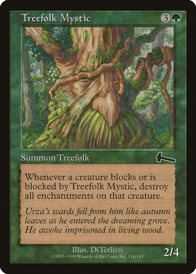 Treefolk Mystic 114 (Urza's Legacy)  | Good Games Adelaide SA