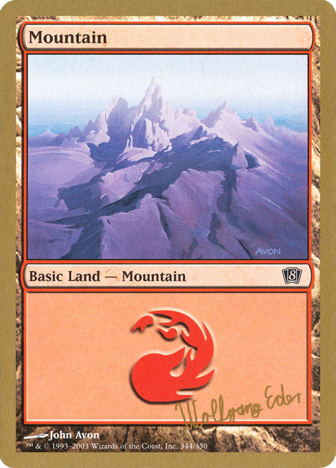 Mountain (Wolfgang Eder) [World Championship Decks 2003] | Good Games Adelaide SA