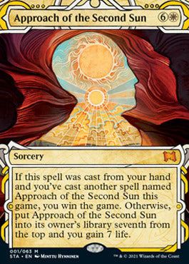Approach of the Second Sun (Etched Foil) [Strixhaven Mystical Archive] | Good Games Adelaide SA