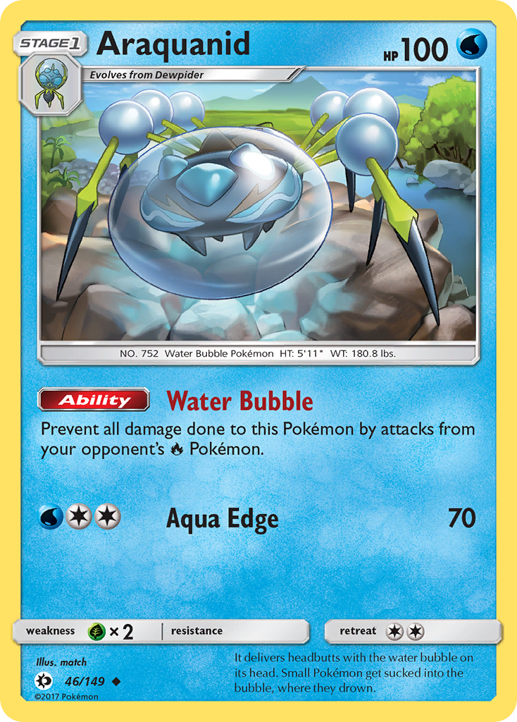 Araquanid (46/149) [Sun & Moon: Base Set] | Good Games Adelaide SA