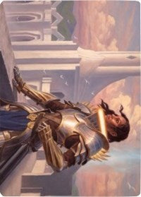 Tazri, Beacon of Beauty Art Card [Zendikar Rising Art Series] | Good Games Adelaide SA