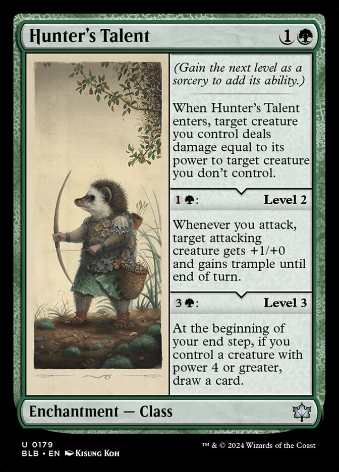 Hunters Talent 179 (Bloomburrow)  | Good Games Adelaide SA