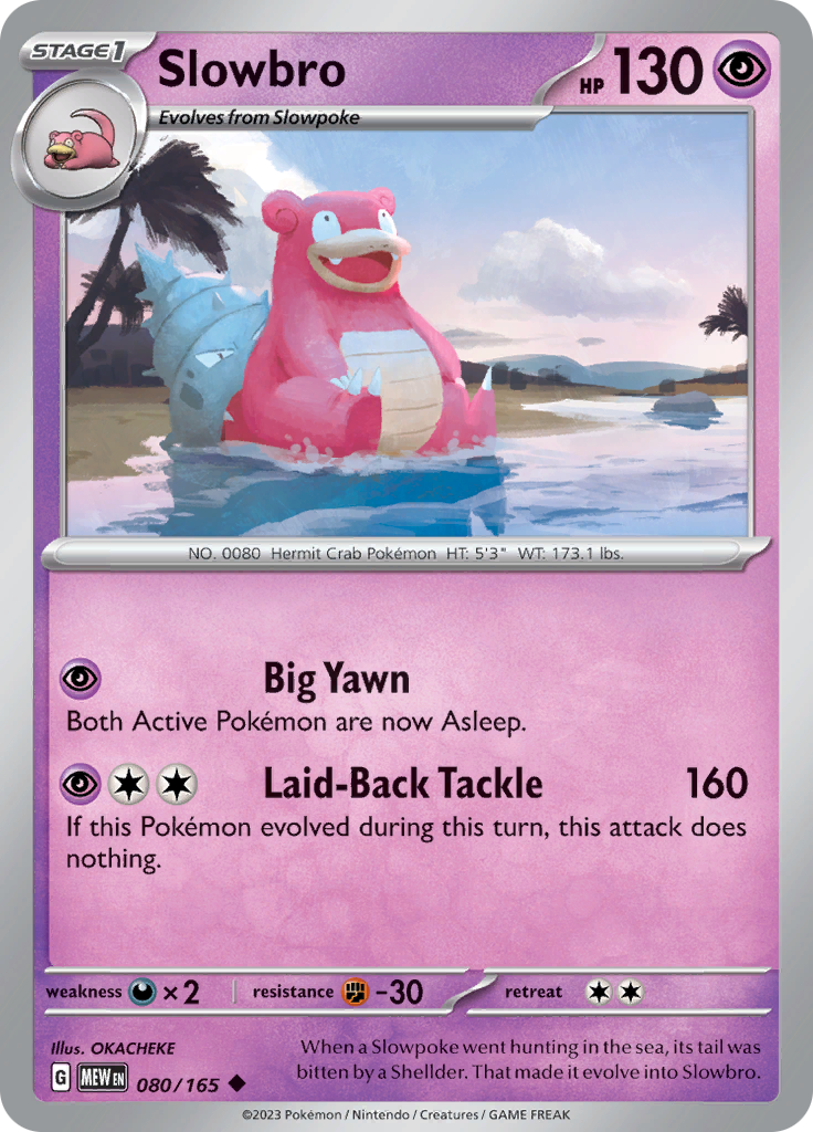 Slowbro (080/165) [Scarlet & Violet: 151] | Good Games Adelaide SA