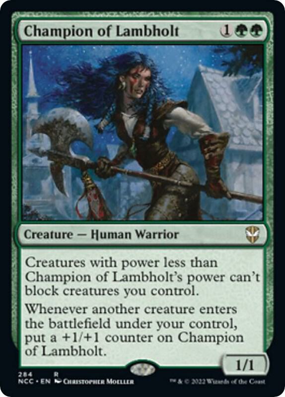 Champion of Lambholt 284 (Commander: Streets of New Capenna)  | Good Games Adelaide SA