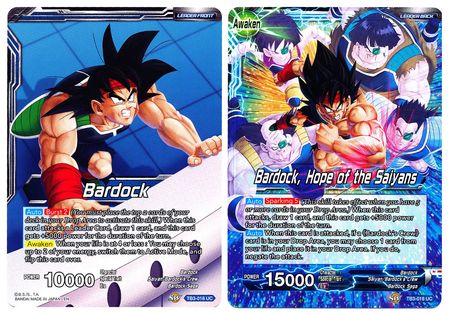 Bardock // Bardock, Hope of the Saiyans [TB3-018] | Good Games Adelaide SA