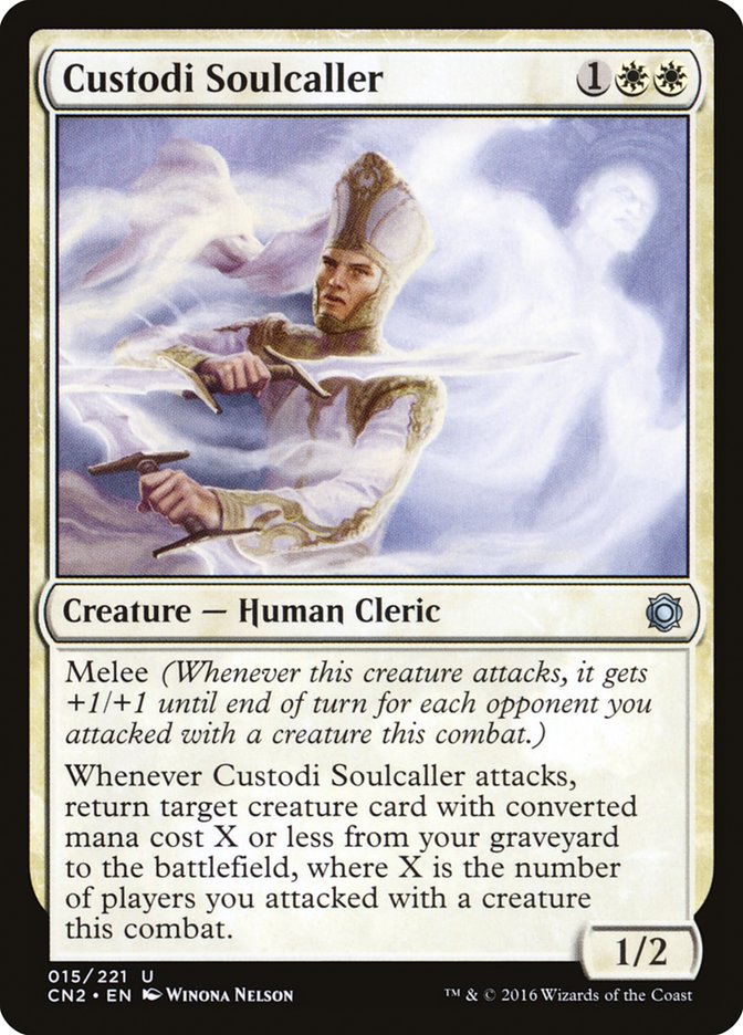Custodi Soulcaller 15 (Conspiracy: Take the Crown)  - Foil | Good Games Adelaide SA