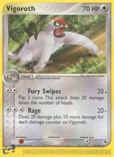 Vigoroth (47/109) [EX: Ruby & Sapphire] | Good Games Adelaide SA