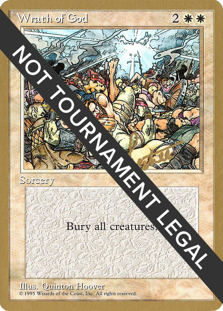 Wrath of God 1996 Bertrand Lestree 4ED  (World Championship Decks)  | Good Games Adelaide SA