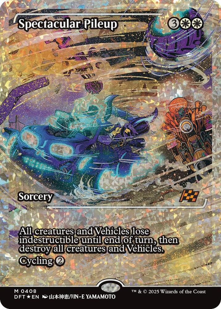 Spectacular Pileup 408 (Aetherdrift)  - Foil | Good Games Adelaide SA