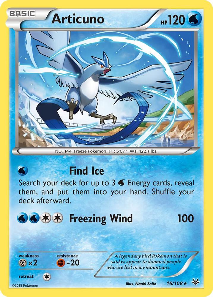 Articuno 16/108 (XY - Roaring Skies)  | Good Games Adelaide SA