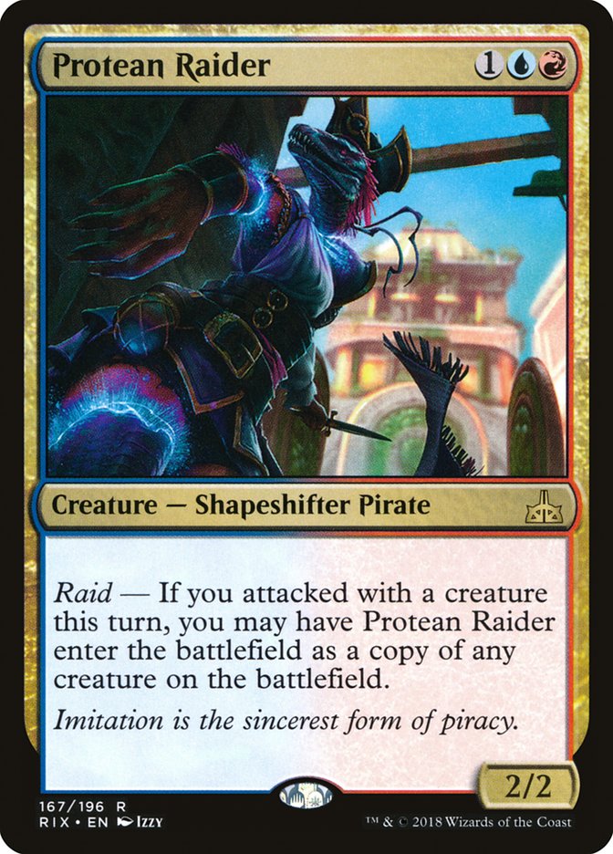 Protean Raider 167 (Rivals of Ixalan)  | Good Games Adelaide SA