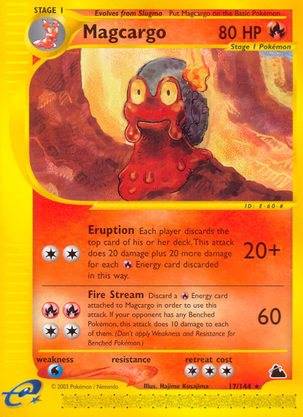 Magcargo (17/144) [Skyridge] | Good Games Adelaide SA
