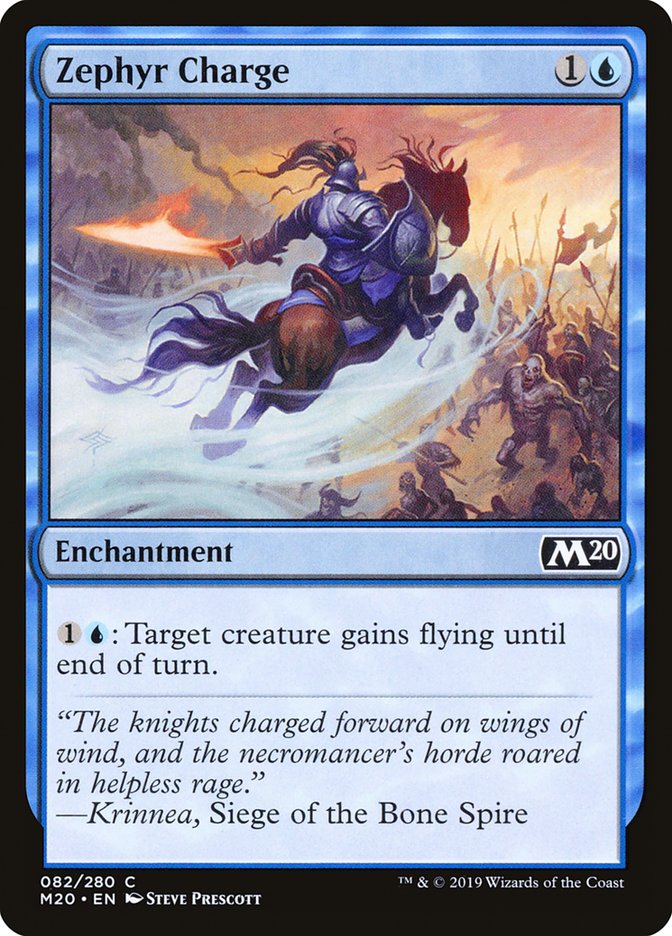 Zephyr Charge 82 (Core Set 2020)  - Foil | Good Games Adelaide SA