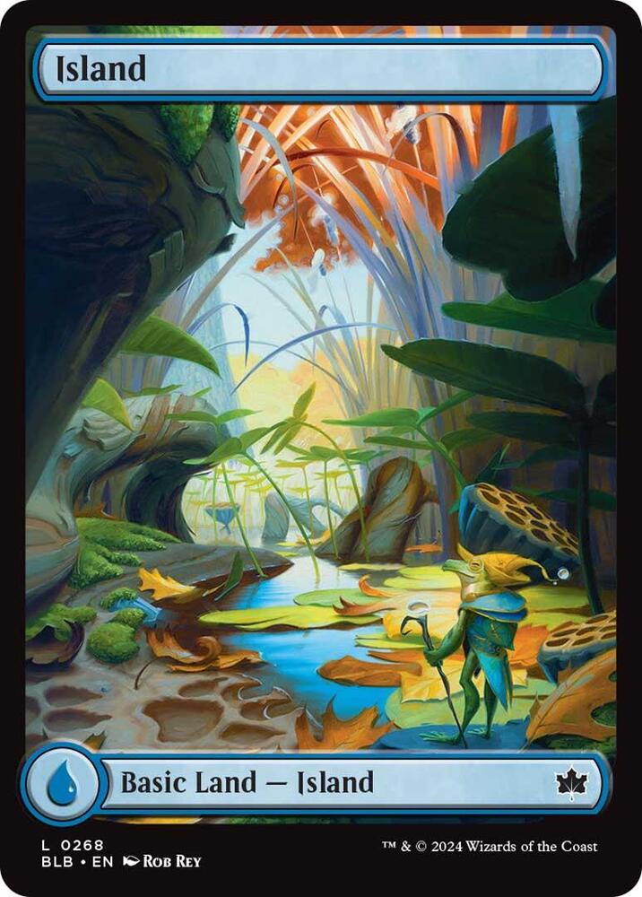 Island 0268 268 (Bloomburrow)  - Foil | Good Games Adelaide SA