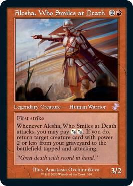 Alesha Who Smiles at Death 338 (Time Spiral: Remastered)  - Foil | Good Games Adelaide SA