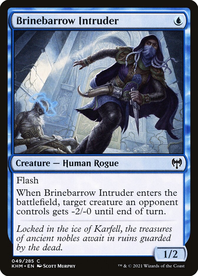 Brinebarrow Intruder 49 (Kaldheim)  - Foil | Good Games Adelaide SA
