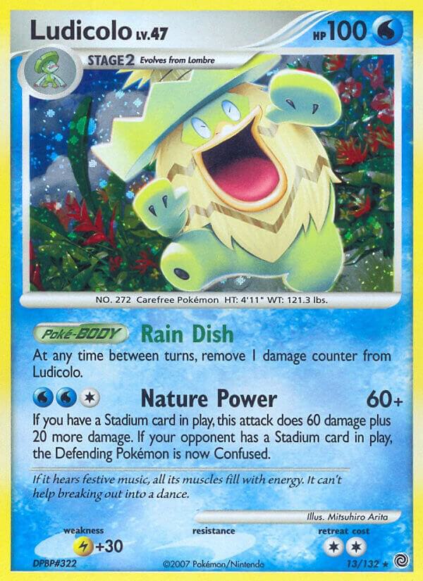 Ludicolo 13/132 (Secret Wonders)  - Holofoil | Good Games Adelaide SA
