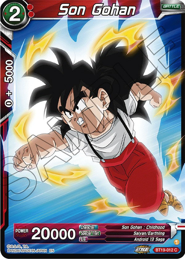 Son Gohan (BT19-012) [Fighter's Ambition] | Good Games Adelaide SA