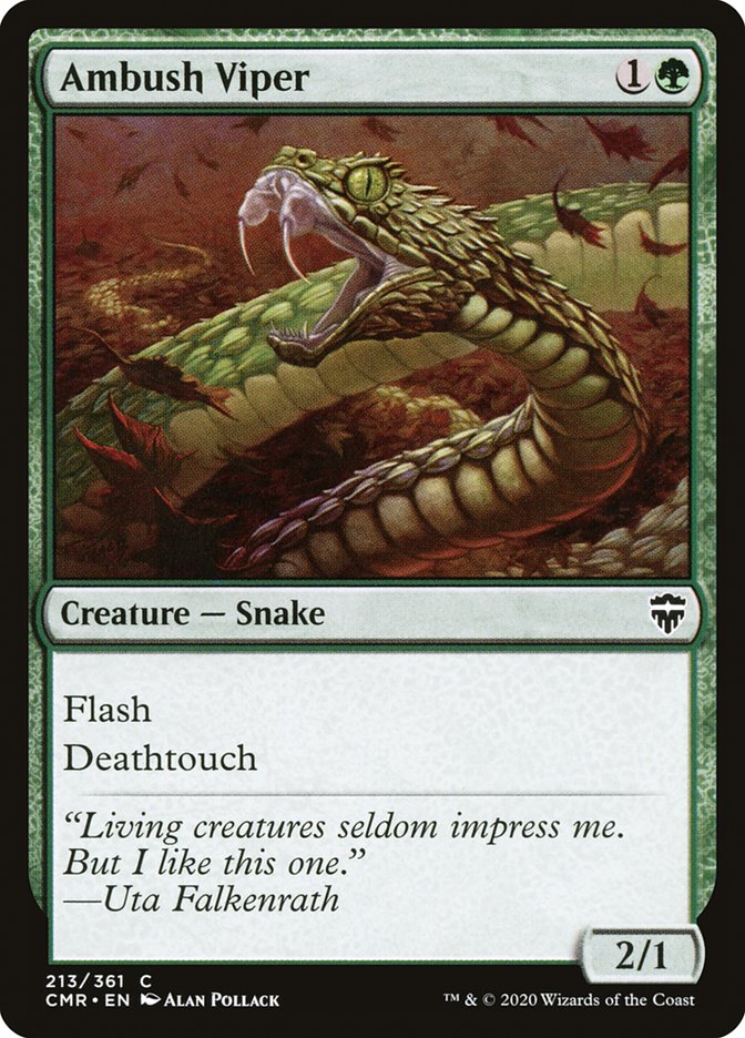 Ambush Viper [Commander Legends] | Good Games Adelaide SA