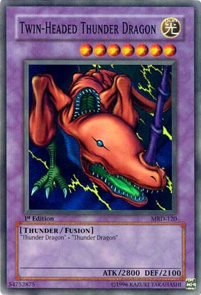 Twin-Headed Thunder Dragon [MRD-120] Super Rare | Good Games Adelaide SA