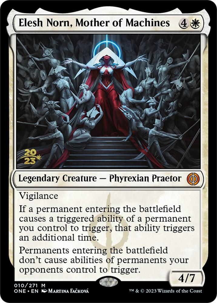 Elesh Norn Mother of Machines 10 (Prerelease Cards)  - Foil | Good Games Adelaide SA