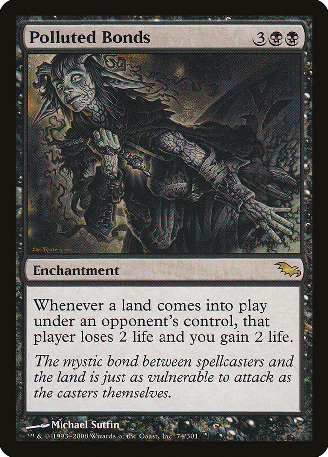 Polluted Bonds 74 (Shadowmoor)  | Good Games Adelaide SA